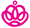 Icon pink Krone